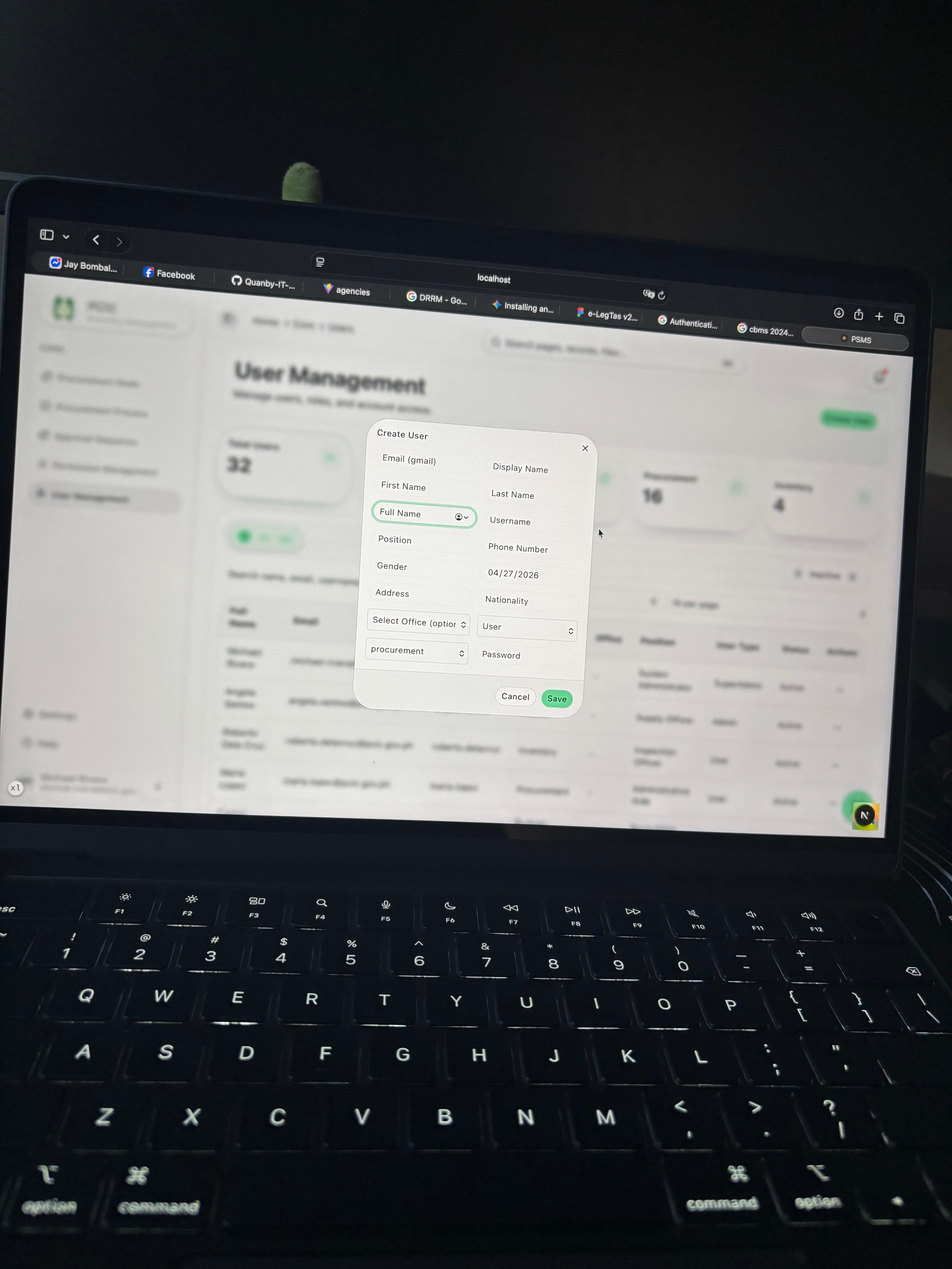 Code snippet showing WebSocket gateway for real-time updates