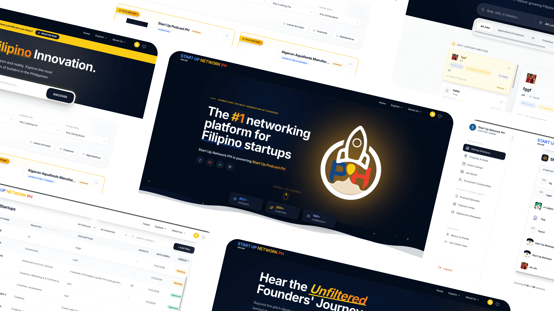 Start-up Podcast Network platform